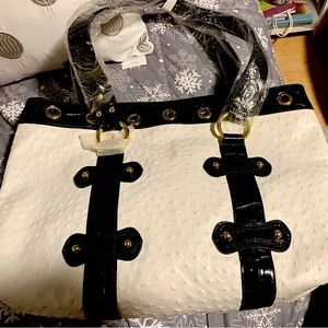 NWOT The Find - Ostrich Leather Handbag  $150 OBO